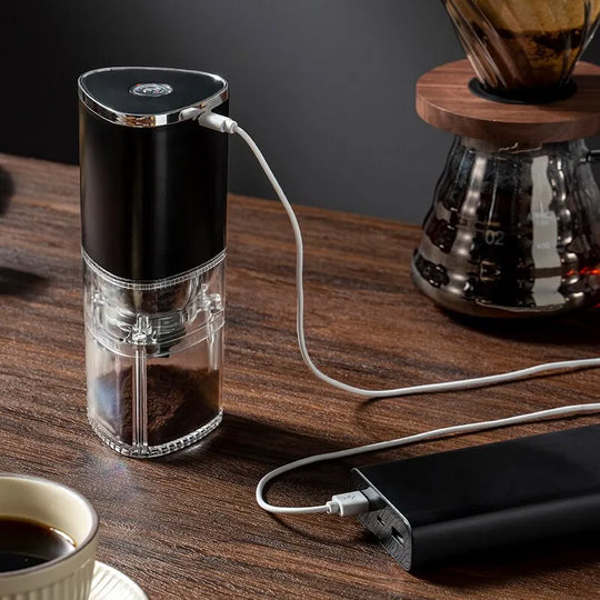 Tragbare Elektrische Kaffeemühle: USB-Ladung, Keramik Mahlkern