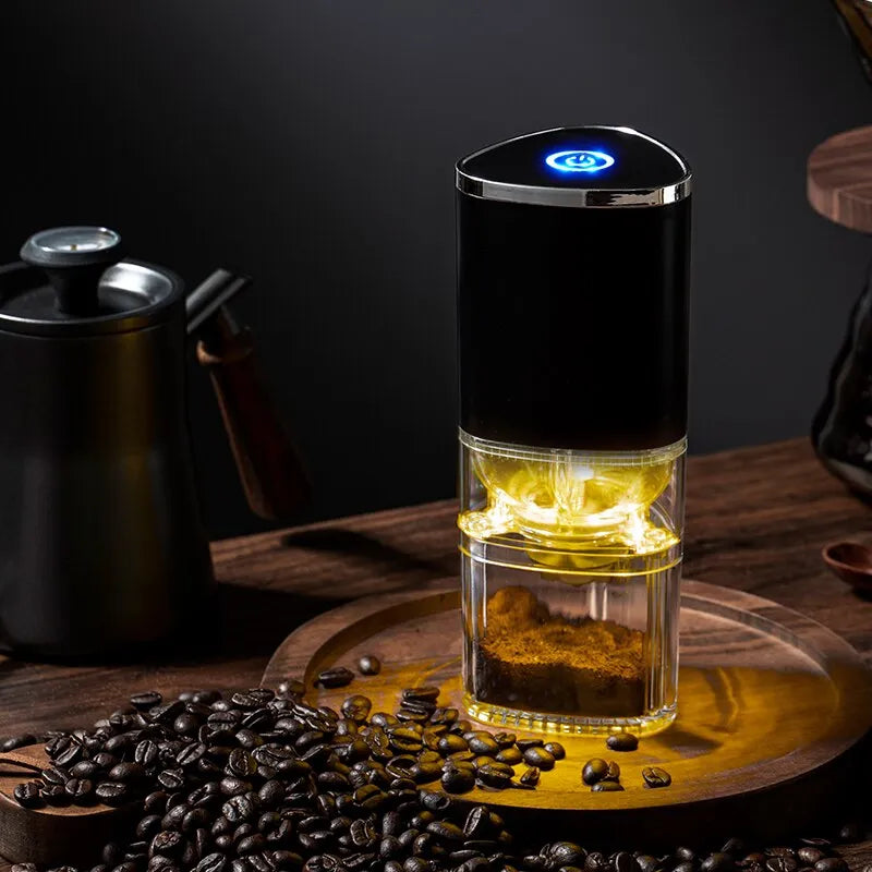 Tragbare Elektrische Kaffeemühle: USB-Ladung, Keramik Mahlkern