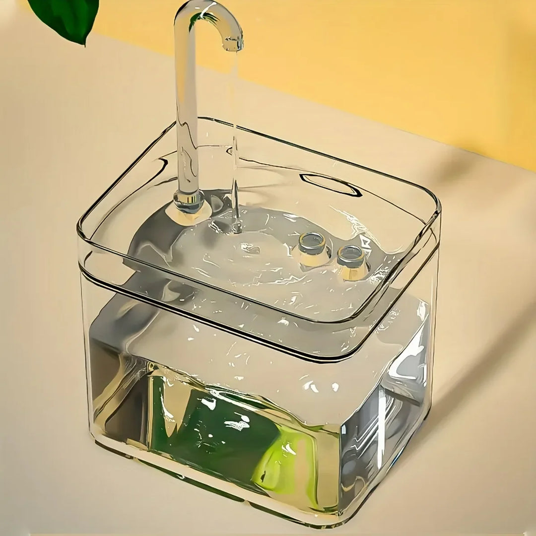 Ultra-leiser Wasserspender - 1,5 l, automatisch, für Katzen und Hunde