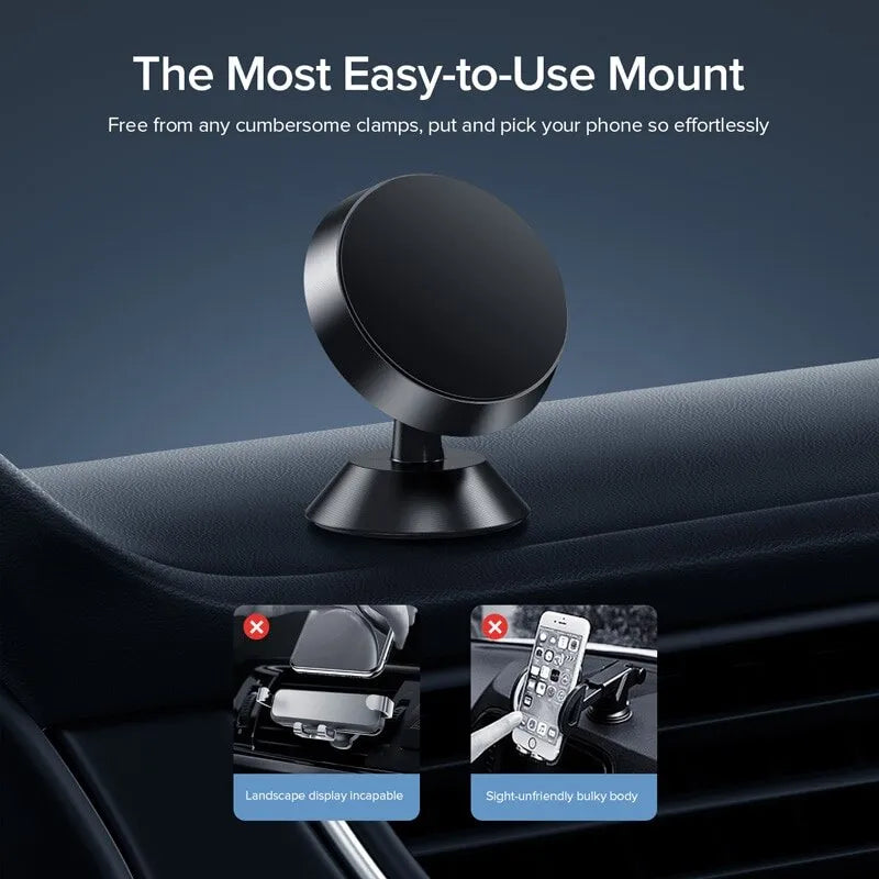 Universal Magnet-Autohalter: Stark für iPhone und Samsung