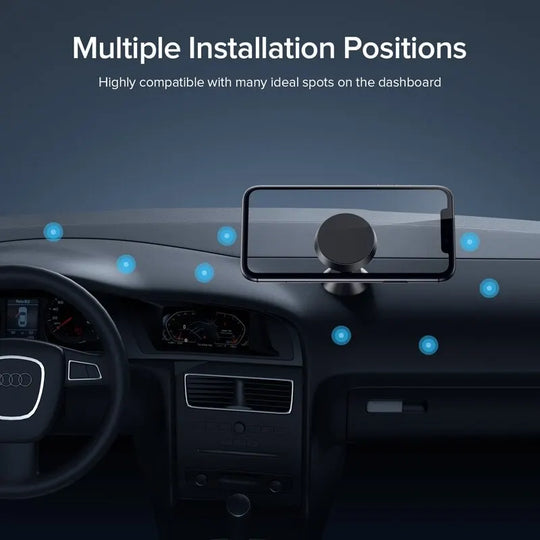 Universal Magnet-Autohalter: Stark für iPhone und Samsung
